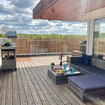 Skyhouse Riga Lux Penthouse & Spa ภายนอก รูปภาพ